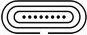 Diagram of a seven-pin electrical connector.