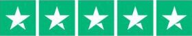 Three green squares each with a white star in the center.