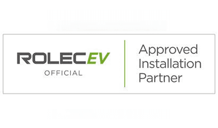Rolec EV official approved installation partner logo.