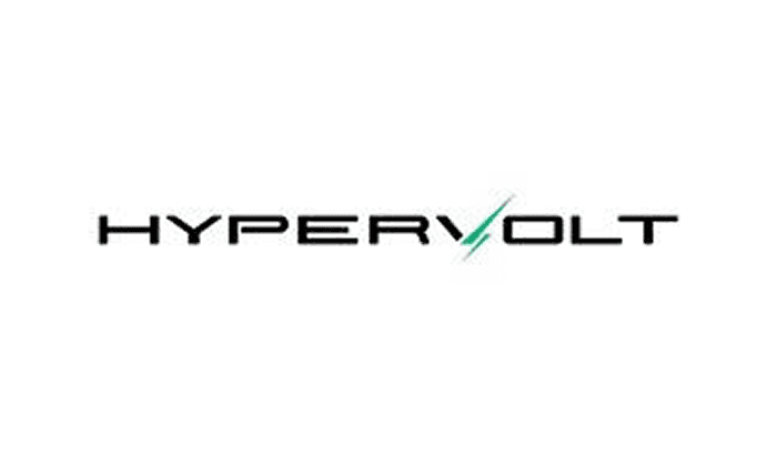 Stylized black and green text logo reading 'YPERVOL'.