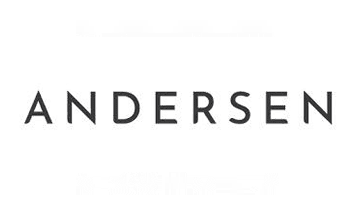Partial logo showing the letters 'NDERS' on a white background.