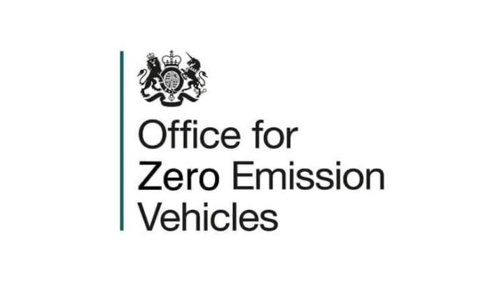 Logo of the Office for Zero Emission Vehicles.